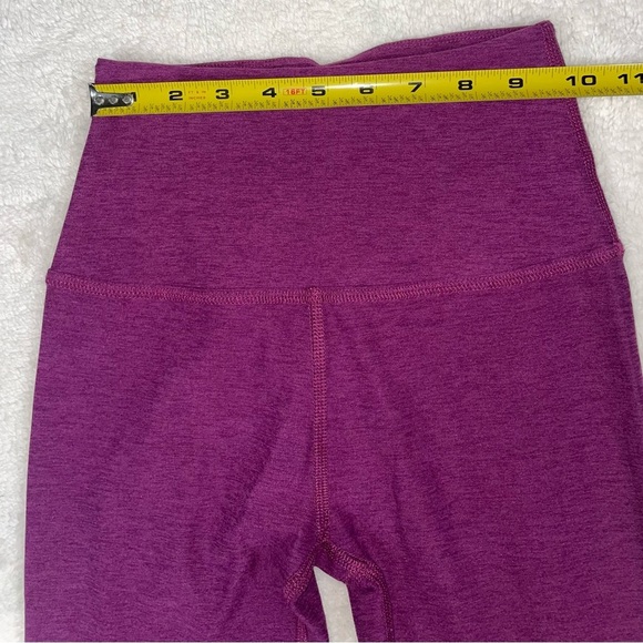 BEYOND YOGA purple space dye high waist workout leggings size xs - Picture 7 of 9